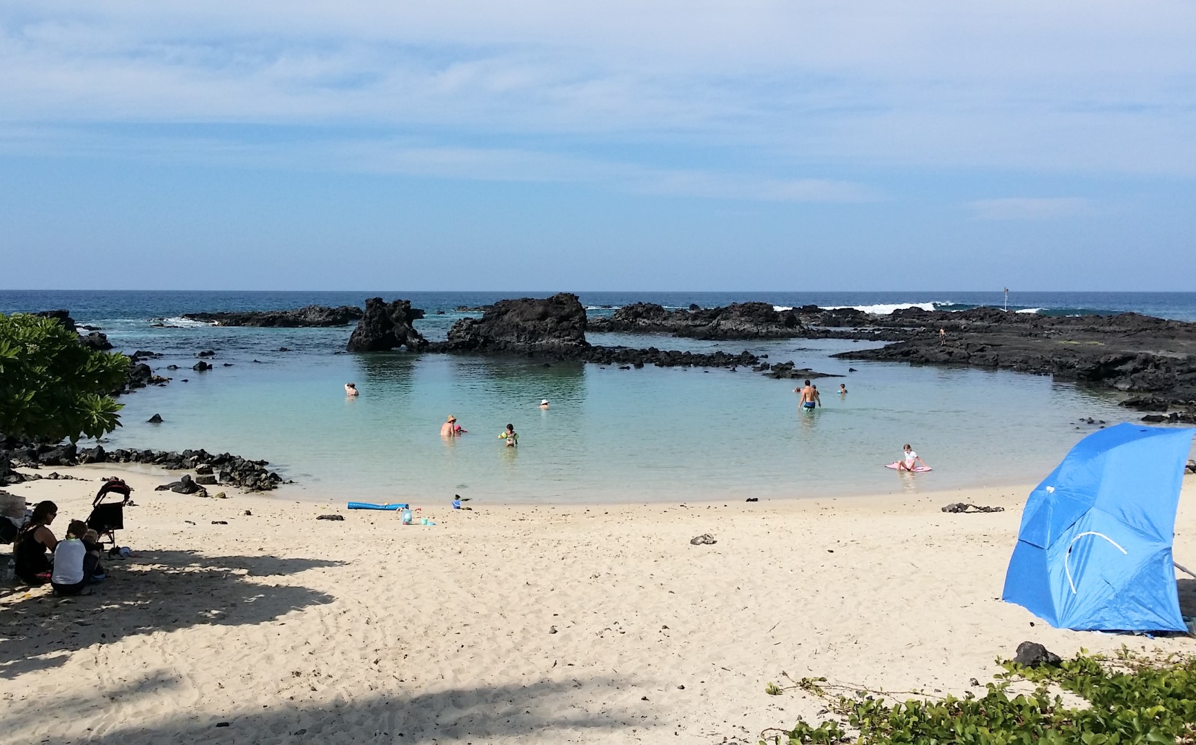 Kikaua Point Park Keiki Beach Kailua Kona Hawaii Beaches